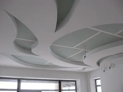 Дизайн потолка из гипсокартона: выбор дизайна и особенности оригинального  оформления потолка (150 фото)