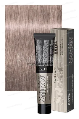 Estel De Luxe Silver 7/76 Русый коричнево-фиолетовый Крем-краска для седых  волос 60 мл.