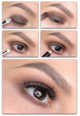 Макияж для карих глаз - 160 фото с примерами | Инструкции по макияжу глаз,  Натуральный макияж глаз, Советы по макияжу для глаз