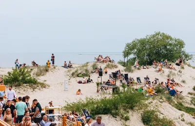 Пляжи Пирита и Хаабнеэме возле Таллина, Эстония