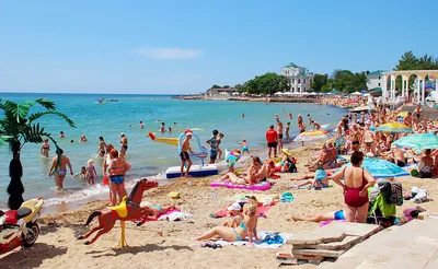 Отель Евпатории с пляжем | Пляж в отеле Крыма
