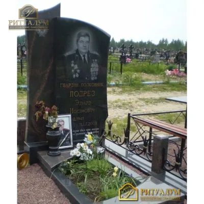 Современные памятники из гранита на могилу в Москве о и области