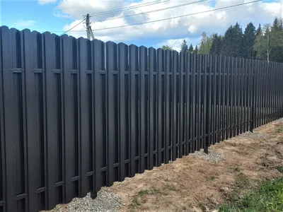 Забор из евроштакетника под ключ в Москве | Компания «Заборово»