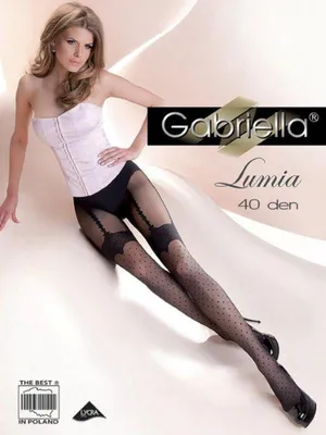 Фантазийные колготки Gabriella с имитацией чулок купить в интернет-магазине  Comfortstory