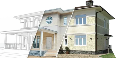 Белый фасад дома - что может быть роскошнее и краше | Agafonov Construction  Company | Дзен