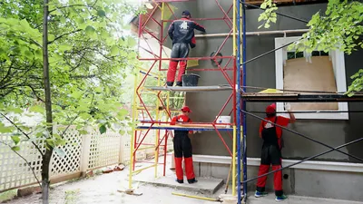 Фасадные работы в Москве: выполнение услуг от компании Град