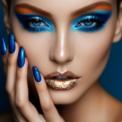 Фантазийный макияж (ФОТО) - Вдохновение для экспериментов с образом -  trendymode.ru