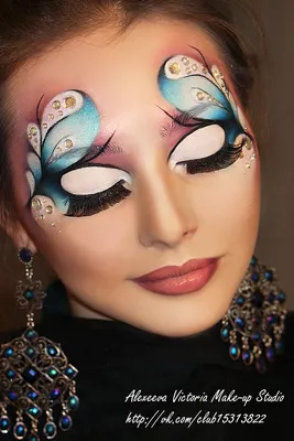 Креативный макияж.Fashion макияж.Face-art.Необычный макияж.Визажист На.  Визажист-стилист Наталья Кокинова(Лямина).Обучение основам визажа.Нижн