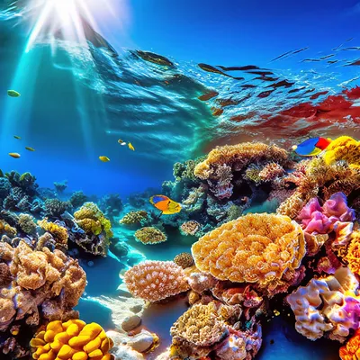 Фауна Красного моря» — создано в Шедевруме