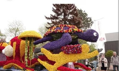 Парад цветов Bloemencorso Bollenstreek: да начнется весна! | блог интернет  - магазина АртФлора