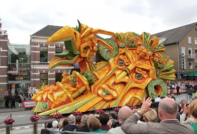 Парад цветов в Голландии — в городке Зюндерт | Цветочный парад в Зюндерте | Фестиваль  цветов в Нидерландах