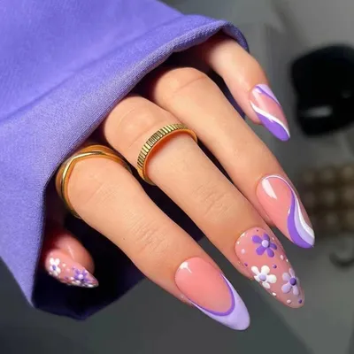 LAK_NAILS Наклейки для ногтей пленки для маникюра цветы