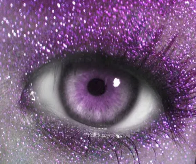 Натуральный фиолетовый цвет глаз - 72 фото