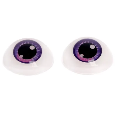 Яркие фиолетовые глаза, длинные …» — создано в Шедевруме