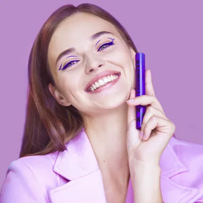 Тушь для ресниц Bad Doll Цветная объемная, фиолетовая 9.3г - купить по  низкой цене в интернет-магазине BeautyVit с доставкой по Москве