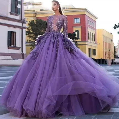 Вечерние платья фиолетового цвета в Хабаровске