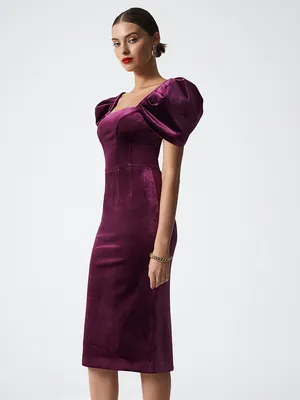 Фиолетовые Платья | Купить Фиолетовое Платье | JK-Fashion