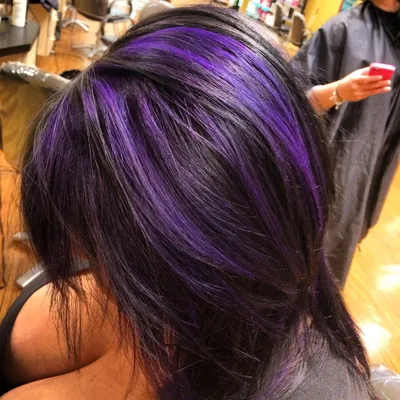 Фиолетовые пряди: оттенки, особенности окрашивания — «Hair-Boutique»