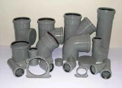 Трубы и фитинги для внутренней канализации - купить строительные и  отделочные материалы в ТД «Олимп»