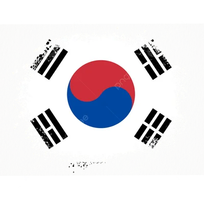 Наклейка флаг Южной Кореи — Корейские наклейки