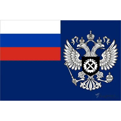 Флаг РФ 135х90 см, уличный, флажная сетка...