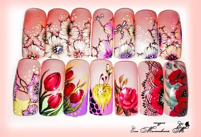 Дизайн «Nail – Art -Professional» - Студия Екатерины Морозовой в Казани.  Официальный сайт