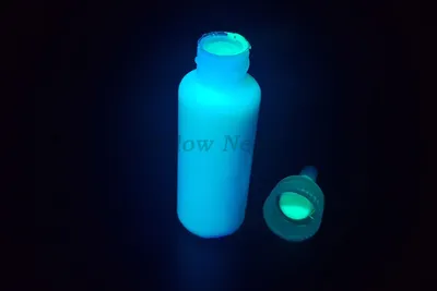 Краска невидимая аэрозольная AcidColors Glow INVISIBLE ФЛУОРЕСЦЕНТНАЯ  (светится при ультрафиолете): днем прозрачная/свечение:ГОЛУБОЕ, 520