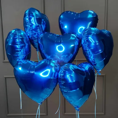 Фольгированные шары сердца - купить шары в виде сердца из фольги с  бесплатной доставкой 24/7 по Москве