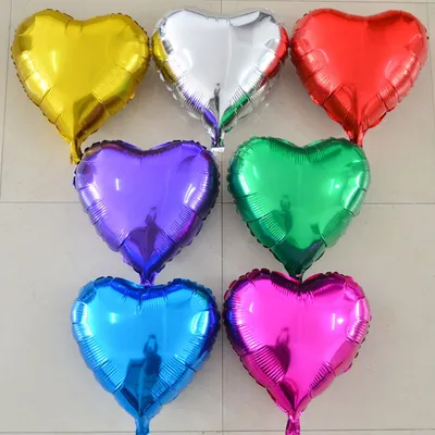 Большой фольгированный шар-сердце купить в Москве с доставкой: цена, фото,  описание | Артикул:A-006023