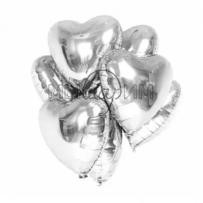Подарки : Фольгированные шары в виде сердца