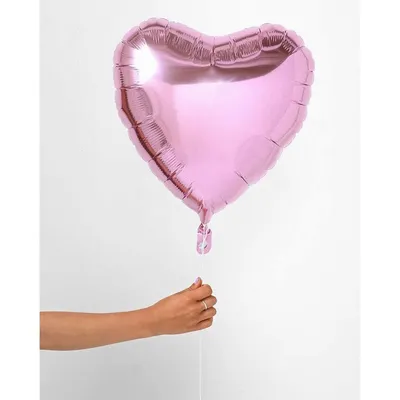 Фонтан из шаров - фольгированные сердца - Bubble express