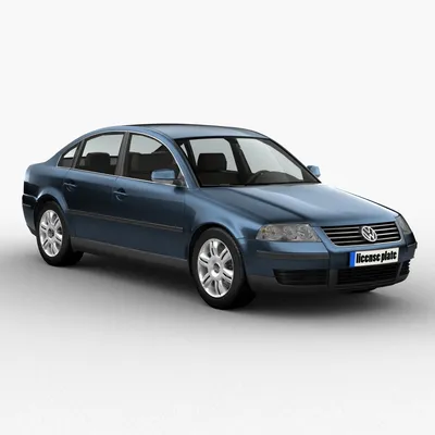 Volkswagen Passat B4 sedan 3D Model in Sedan 3DExport