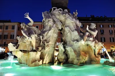 Один из самых красивых фонтанов Рима — отзыв о фонтане Четырех рек