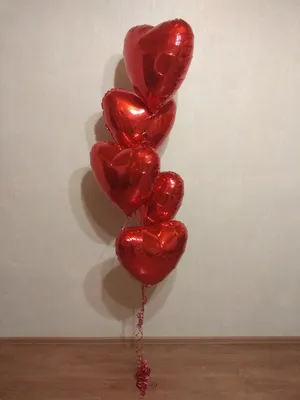 Фонтан гелиевых воздушных шаров Для Него с доставкой в Челябинске