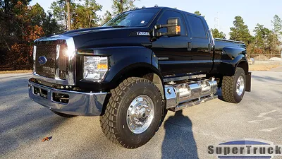 Shaquille O'Neal Buys A Massive F-650 Pickup as His Daily Driver