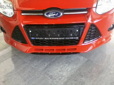 Передний бампер RS Style на Ford Focus 3