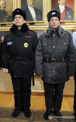 Новая форма российских полицейских - РИА Новости, 01.02.2012