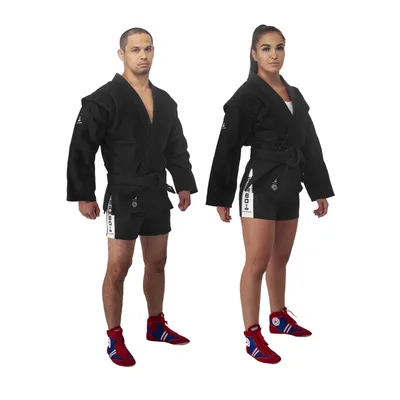 Куртка для самбо ВФС BRAVEGARD Ascend черная - Sambo-shop.com