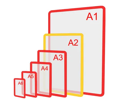 Пластиковая рамка формата А2