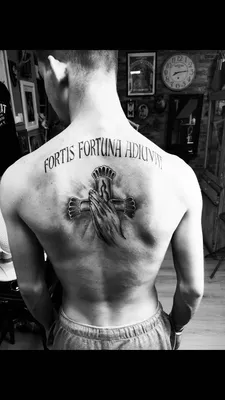 🌿 FORTIS FORTUNA ADIUVAT . #medan #medantattoo #tattoomedan  #medantattooartist #medantattoostudio #vandragotattoo | Instagram