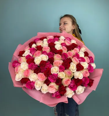 101 роза: купить букет 101 роза в Москве - цена от 8585 ₽. Интернет-магазин  Premium-Flowers