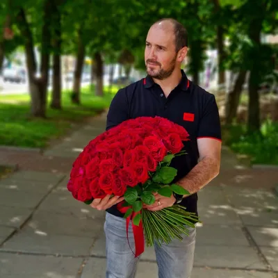 Купить букет из 101 розы в Биробиджане ❤ Azeriflores.ru — Биробиджан