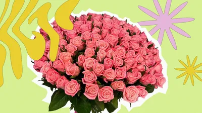 101 роза нежный : Цветландия — круглосуточная доставка цветов в Казахстане