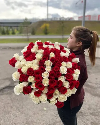 101 роза Ред Наоми (Крым)
