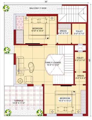 30 X 40 House Plans With Images | Benefits And How To Select 30 X 40 House  Plan