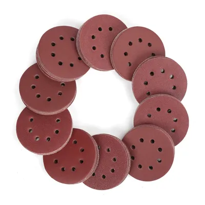 WORKPRO 150-piece Sanding Discs Set - 5-Inch 8-Hole Sandpaper 10 Grades  Include 60, 80, 100, 120, 150,180, 240, 320, 400, 600 Grits for Random  Orbital Sander(Not for Oscillating Tools or Mouse Sander) - Amazon.com