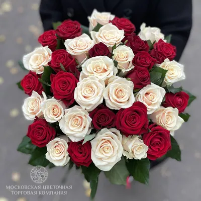 35 красных роз - купить в Москве по цене 2390 р - Magic Flower