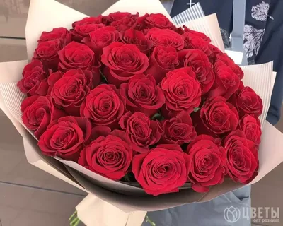 Букет \"35 розовых роз\" купить в Старом Осколе