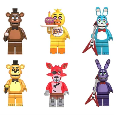 Фигурка Фокси из 5 ночей с Фредди ФНАФ (FNAF) совместима с лего - купить в  Москве, цены на Мегамаркет