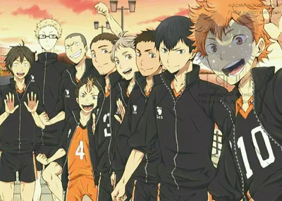 Купить Плакат по аниме\" Волейбол\", размер А3 вариант 12 / poster Haikyu!! с  доставкой по России